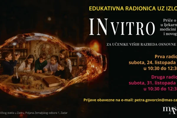 Muzejska radionica Priče o staklu u ljekarništvu i medicini starog i novog vijeka