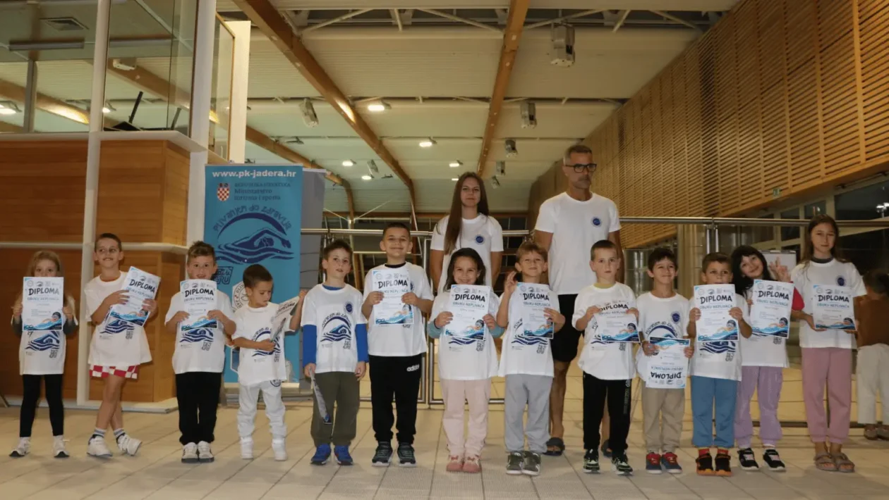 Obuka neplivača Plivački klub Jadera