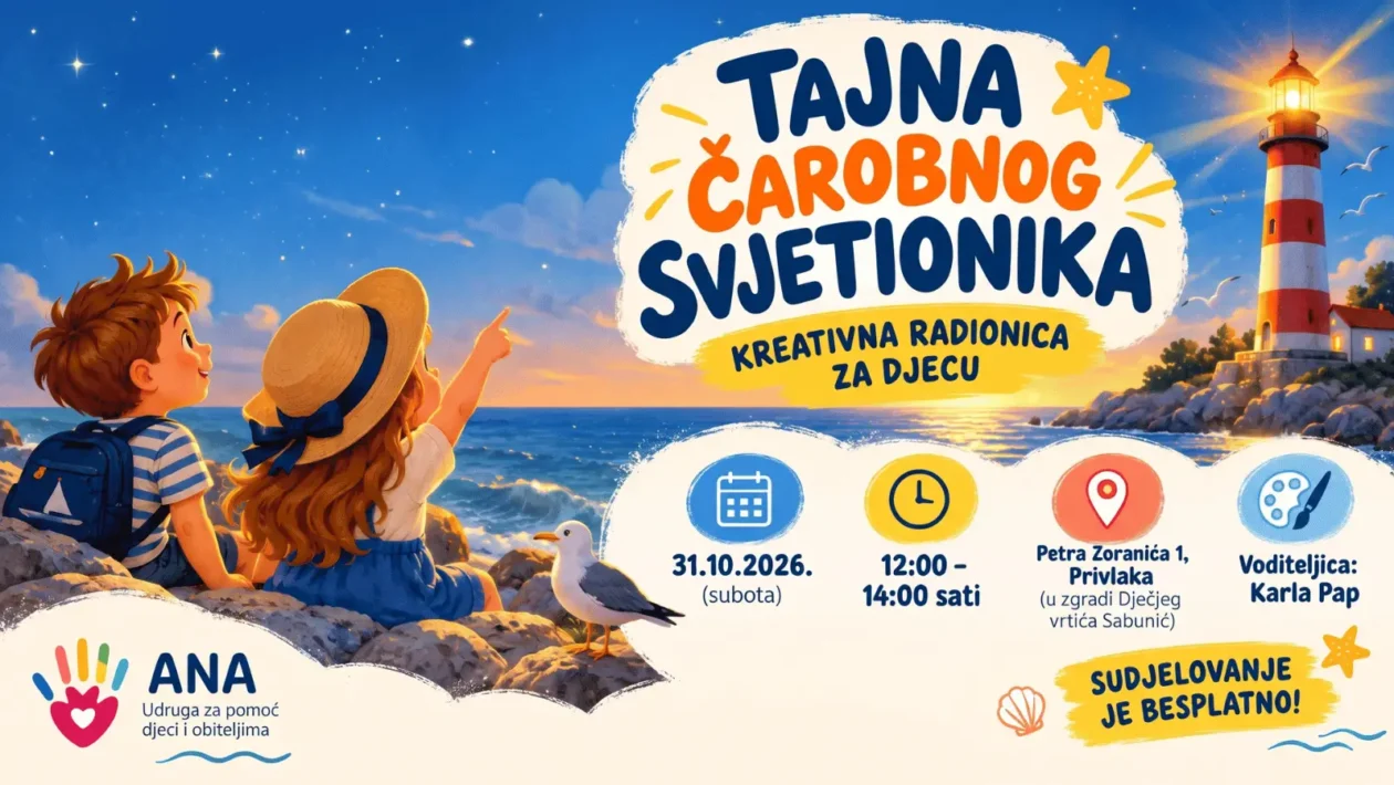 Radionica za djecu Privlaka Tajna čarobnog svjetionika
