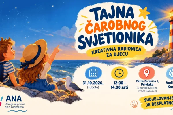 Radionica za djecu Privlaka Tajna čarobnog svjetionika