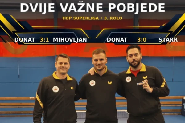 STK Donat HEP Superliga Daniel Mijatović Josip Mustapić Ivan Zeljko