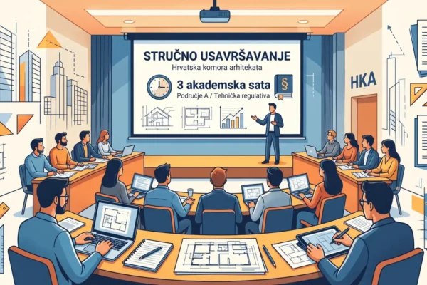 Stručno predavanje arhitekata Hrvatska komora arhitekata
