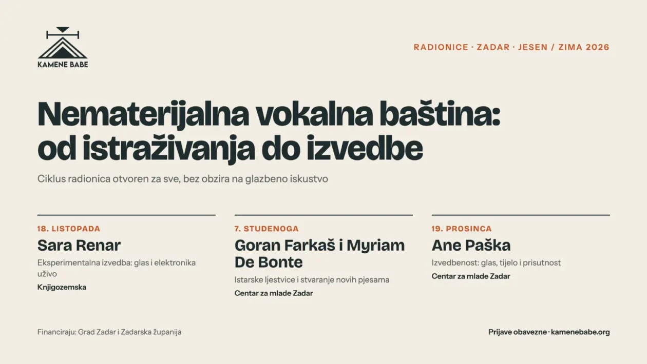 Udruga Kamene babe ematerijalna vokalna baština od istraživanja do izvedbe