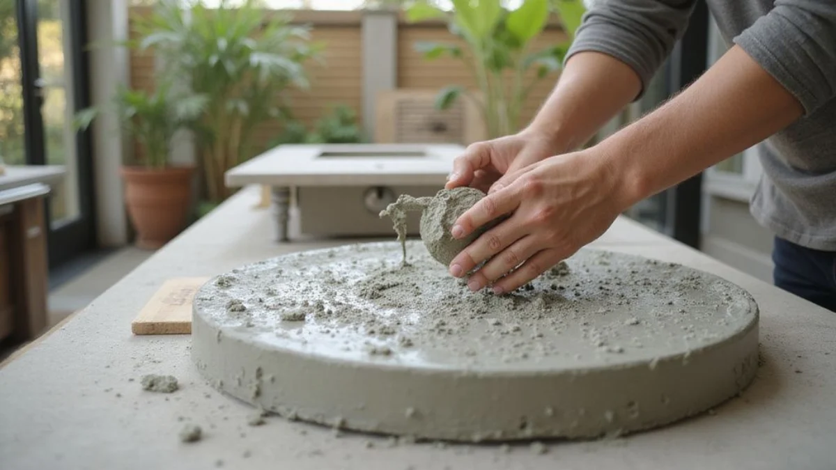 🏡 Dom i Vrt projekt: DIY betonska radna ploča za vanjsku ljetnu kuhinju