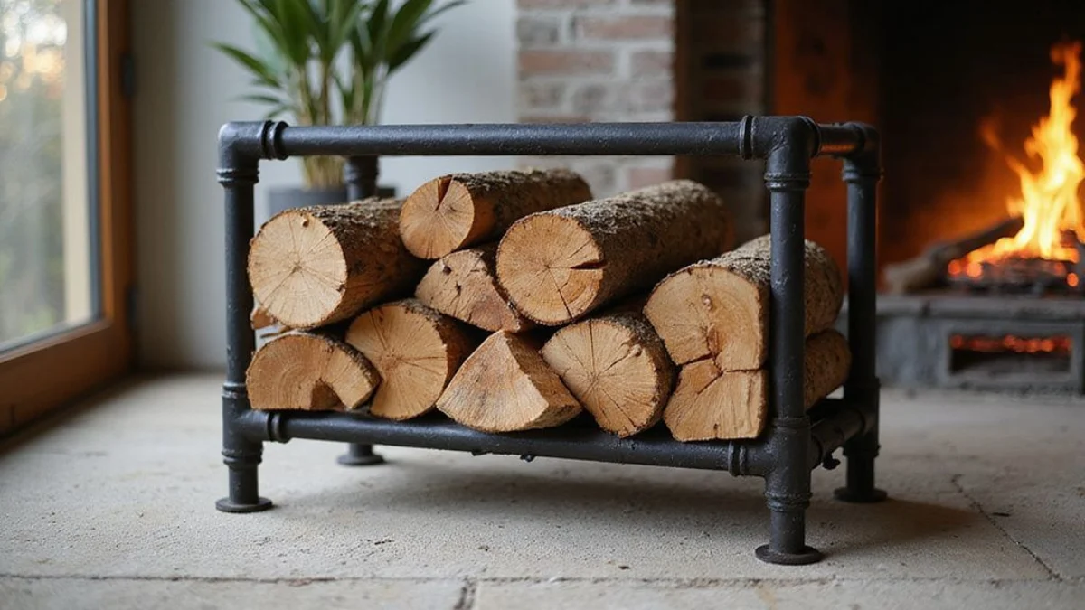 ✨ Dugotrajni rezultati: Savjeti za održavanje i DIY moderni držač za drva od čeličnih cijevi (industrijski stil)