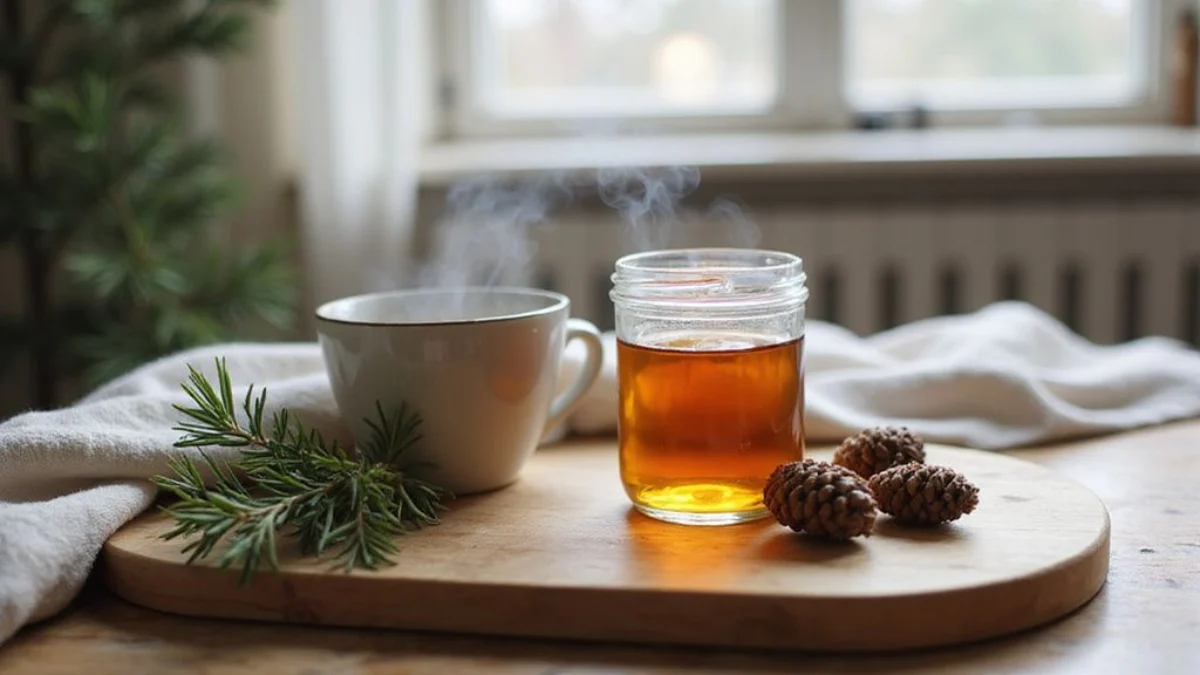 🍵 Postupak pripreme korak po korak: sirup od borovih iglica