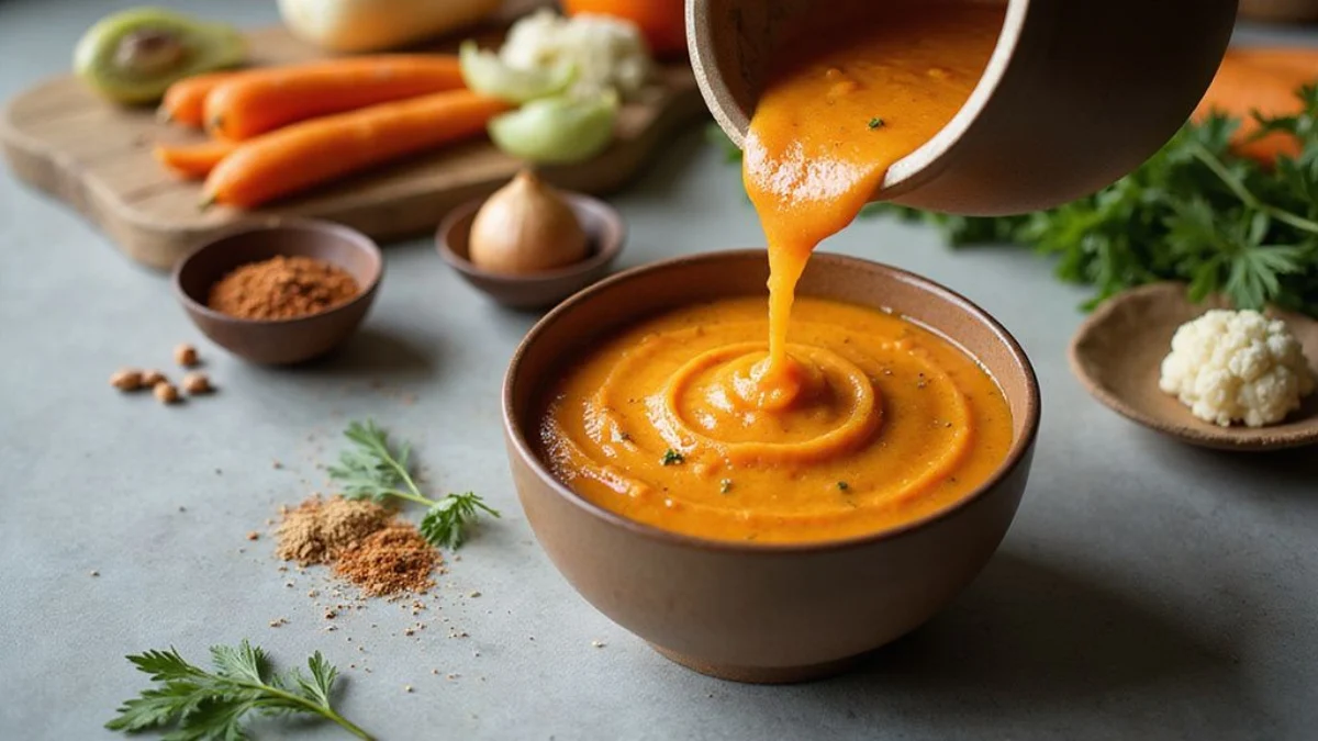 🥣 Sastojci i priprema u kuhinji: gusti umak bez brašna