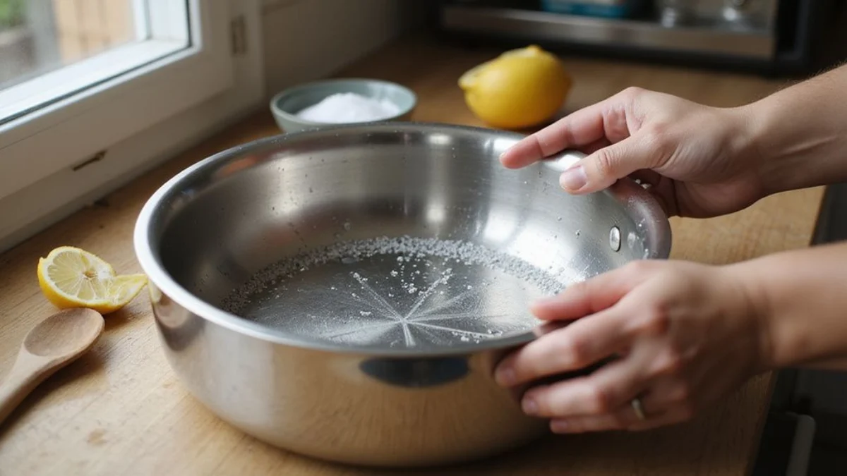 👨🍳 Kulinarski postupak korak po korak: ciscenje zagorenog lonca