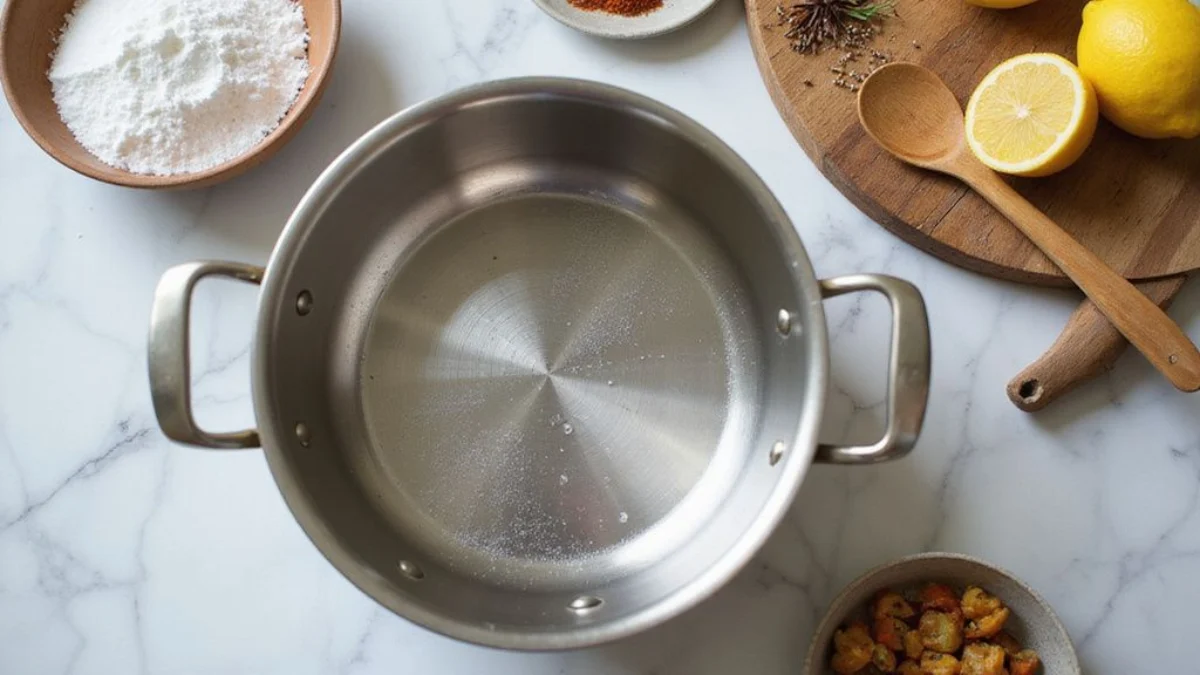 🥣 Sastojci i priprema u kuhinji: ciscenje zagorenog lonca