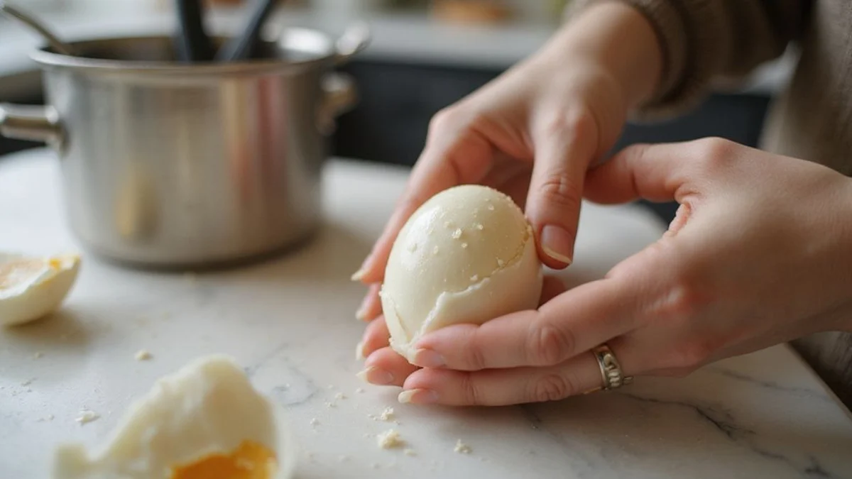 👨🍳 Kulinarski postupak korak po korak: kako oguliti kuhana jaja