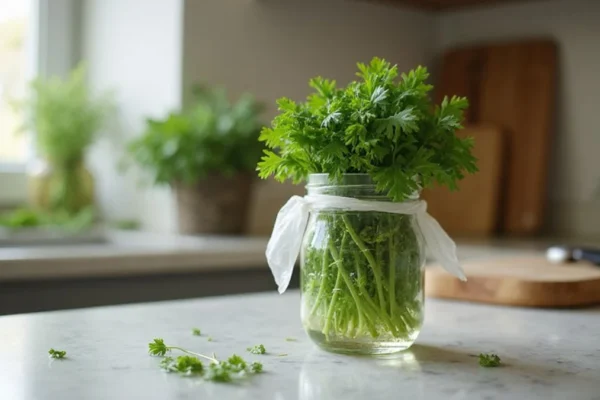 🍲 Kuhinjski trik: Kako pravilno čuvati svježi peršin i začinsko bilje u hladnjaku da traje 3 tjedna