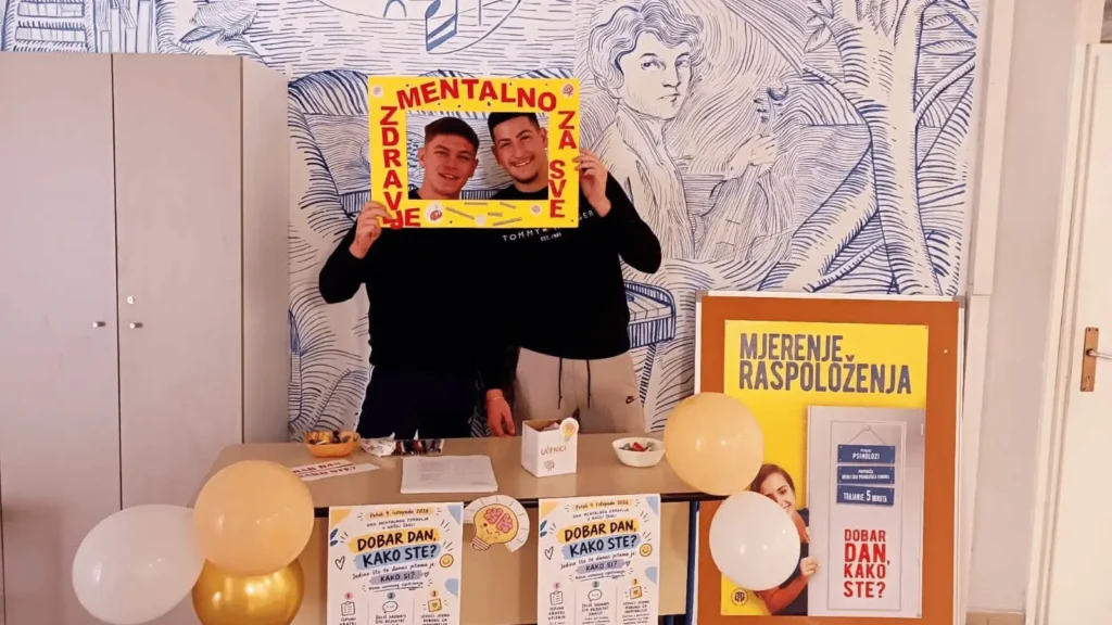 mentalno zdravlje Zadar Ekonomsko - birotehnička i trgovačka škola