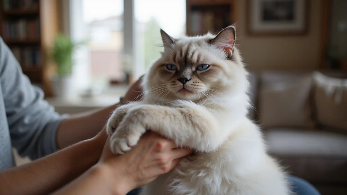 🪮 Njega prehrana i rutina: Ragdoll mačka