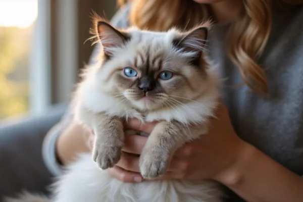 🐾 Kućni ljubimci: Ragdoll mačka: Krpena lutka koja se potpuno opusti kad je primite u ruke