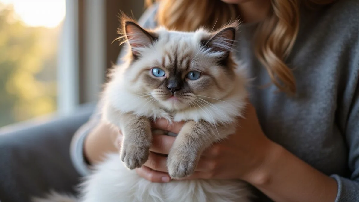 🐾 Kućni ljubimci: Ragdoll mačka: Krpena lutka koja se potpuno opusti kad je primite u ruke