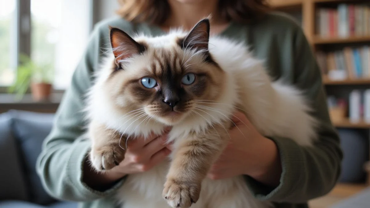 🐶 Karakter i suživot u domu: Ragdoll mačka