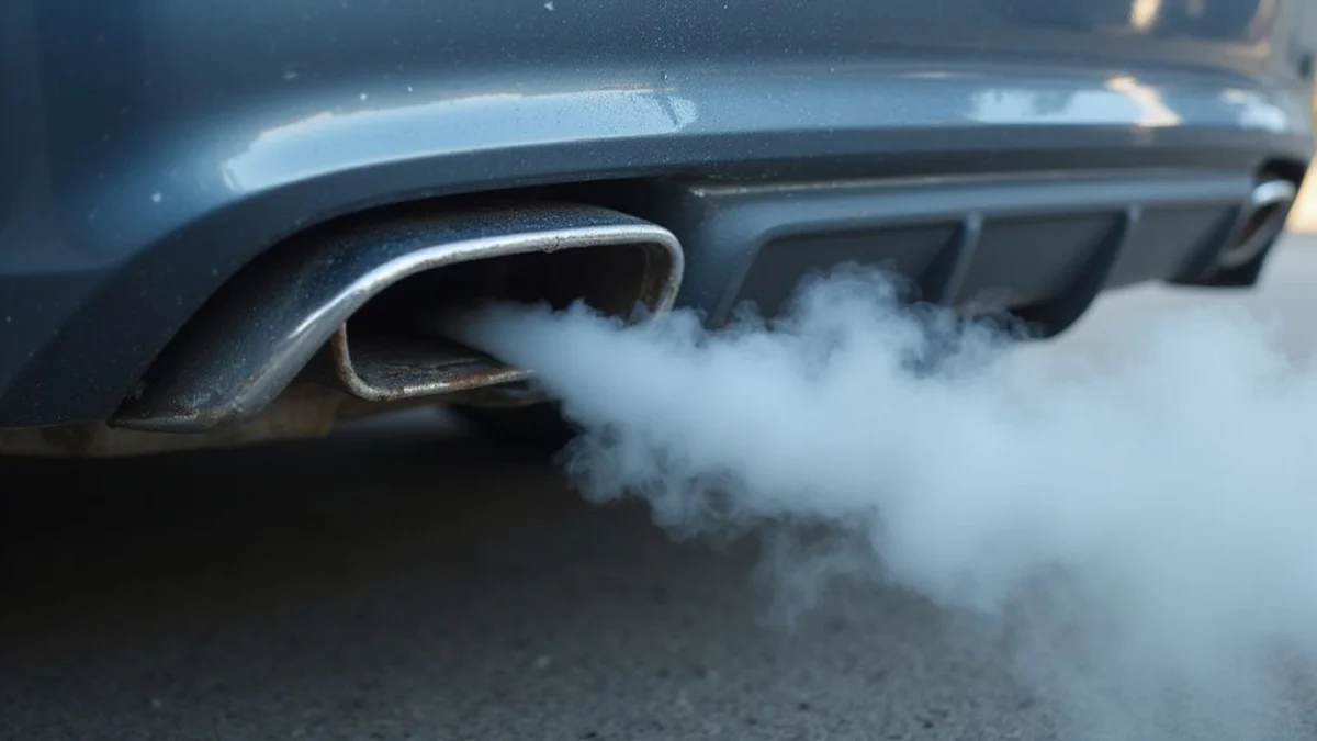 🚗 Postupak provjere korak po korak: Boja dima iz auspuha