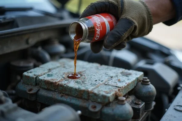 🚗 Auto savjet: Tajna dugotrajnog akumulatora: Kako očistiti oksidirane kleme u 5 minuta pomoću Coca-Cole