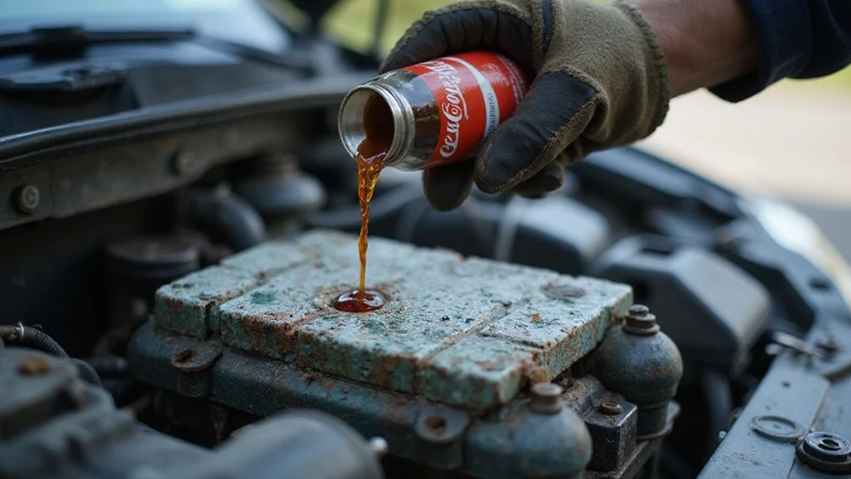 🚗 Auto savjet: Tajna dugotrajnog akumulatora: Kako očistiti oksidirane kleme u 5 minuta pomoću Coca-Cole
