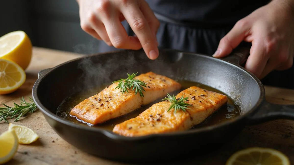 👨🍳 Kulinarski postupak korak po korak: pečenje ribe u tavi