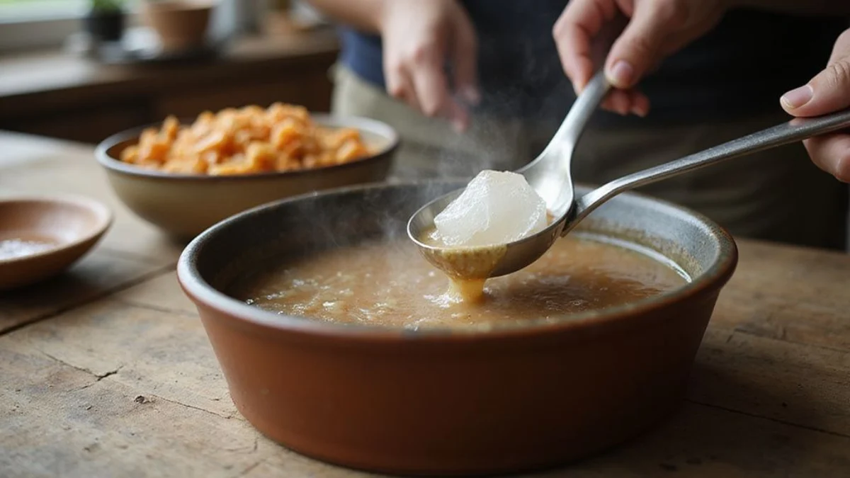 👨🍳 Kulinarski postupak korak po korak: kako ukloniti masnoću s juhe